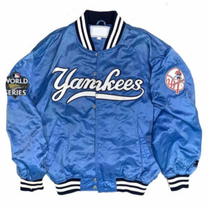 Yankees Satin Blue Jacket
