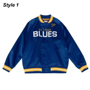 St. Louis Blues Youth Lightweight Satin Jacket