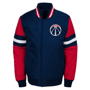 Washington Wizards Youth Legendary Varsity Jacket
